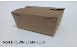 No.4 Leakproof Bio Kraft Box
